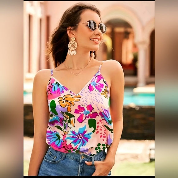 unbranded Tops - New Colorful Cami Tank Top